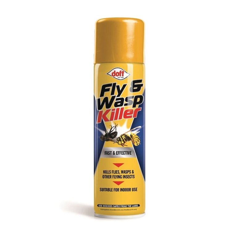 Doff Fly and Wasp Killer Aerosol Spray 300ml
