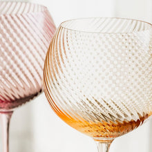 Load image into Gallery viewer, Twist Gin Glasses - Set of 2 Pink/Peach
