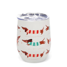 Load image into Gallery viewer, Travel Cup 350ml - Sausage Dog (Pattern)
