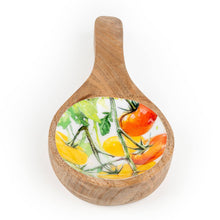 Load image into Gallery viewer, Spoon Rest Mango Wood - Tomatoes 6pk
