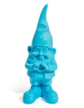 Load image into Gallery viewer, Medium Bright Blue "Heart Hands" Gnome Figure
