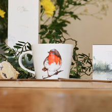 Load image into Gallery viewer, The Hearth – Robin Design New Bone China Mug
