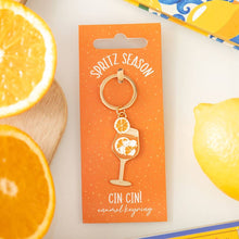 Load image into Gallery viewer, Spritz Season Keyring
