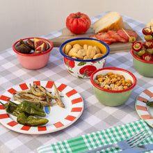 Load image into Gallery viewer, Olive Enamel Bowl - 10cm |Summer Kitchenware |
