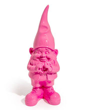 Load image into Gallery viewer, Medium Bright Pink "Heart Hands" Gnome Figure
