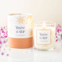 Load image into Gallery viewer, You're a Star Salted Caramel Candle
