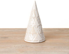Load image into Gallery viewer, Ceramic White Reactive Glaze Tree, 15cm
