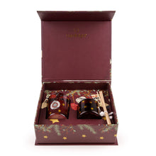 Load image into Gallery viewer, Diffuser &amp; Candle Gift Set – Red Stockings &amp; Baubles 6pk
