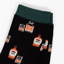 Load image into Gallery viewer, Men's Bamboo Socks - Black, Whisky: UK 7-11 | EU 40.5-46 | US 8-12
