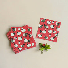 Load image into Gallery viewer, Sheep Christmas Paper Napkins - 20 Pack | Christmas Napkins |
