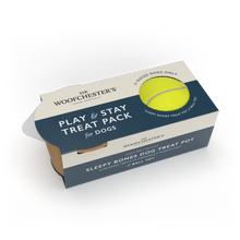 Load image into Gallery viewer, Play &amp; Stay Treat Pack for Dogs | Dog Welcome Pack: Case of 6
