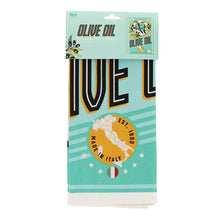 Load image into Gallery viewer, Cotton tea towel - Olive Oil
