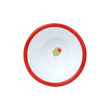 Load image into Gallery viewer, Olive Enamel Bowl - 10cm |Summer Kitchenware |
