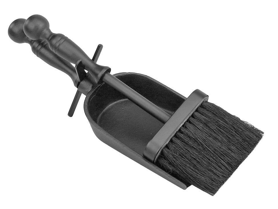 Manor Fireside Duchess Hearth Tidy - Black 30cm