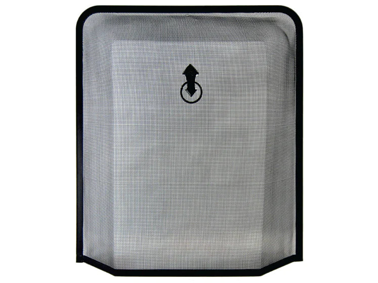 Fireside Black Square Fire Gurad 24” x 21 1/2”