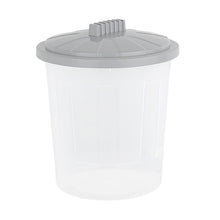 Load image into Gallery viewer, WHAM Fun Bin 21 litre Clear &amp; Cool Grey

