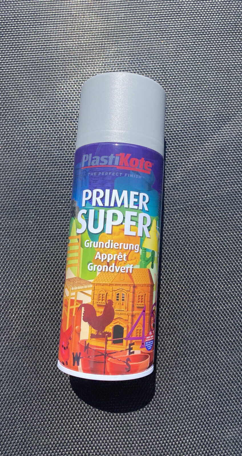 Plasti-Kote  Super Primer - Grey, 400ml