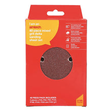 Load image into Gallery viewer, Amtech 40 Piece Mixed Grit Delta Sanding Sheet Set
