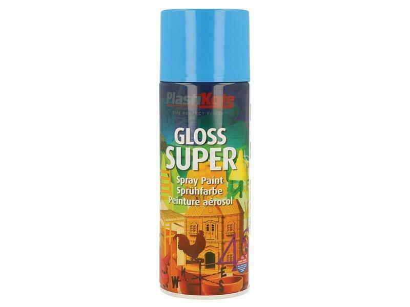 Plastikote Gloss Super Spray Light Blue 400ml