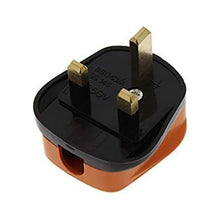 Load image into Gallery viewer, Status Heavy Duty Rubber Plug Orange 13Amp
