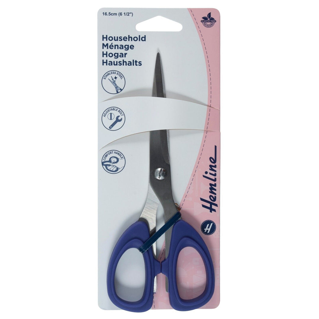 Hemline Household Scissors 16.5cm (6 1/2