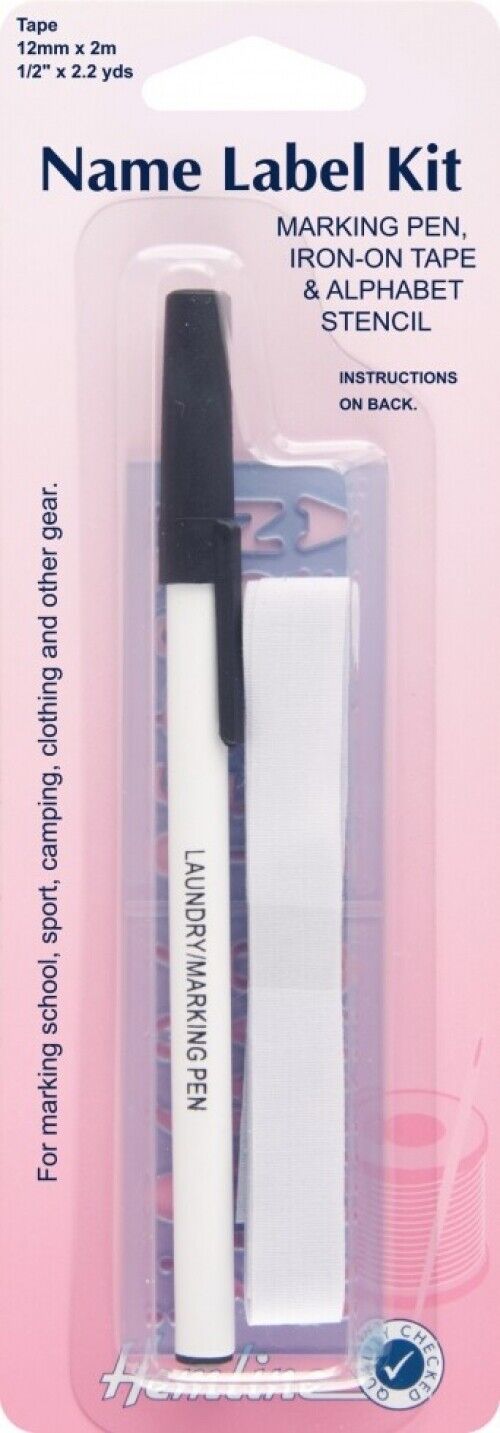Hemline Name Label Kit