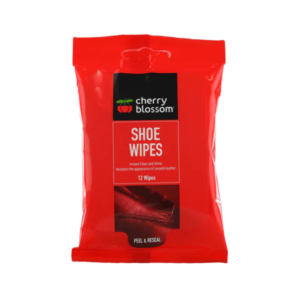 Cherry Blossom Shoe Wipes - 12 Wipes