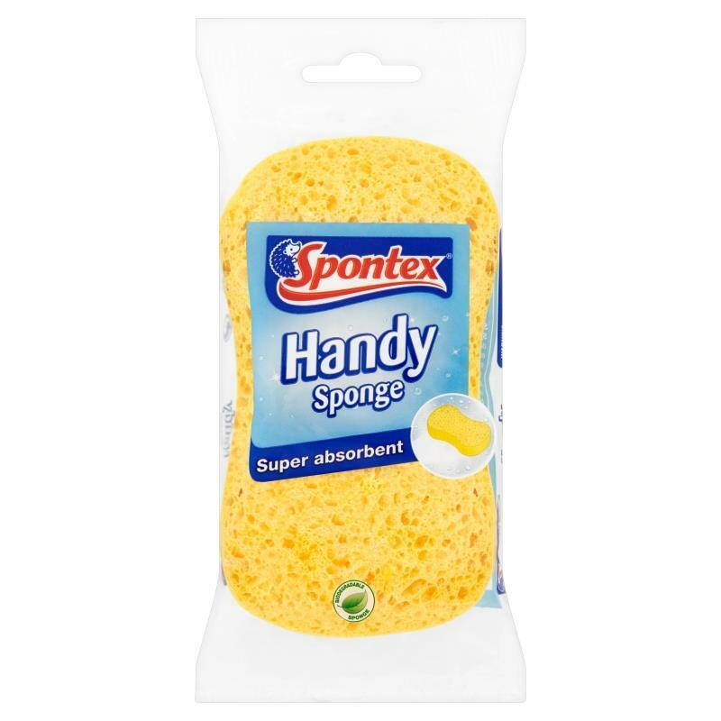 Spontex Handy Sponge - Super Absorbent - Household Sponge 2 pack