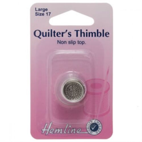Hemline Quilters Thimble Large Size 17