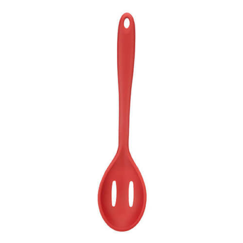 Fusion Twist Silicone Slotted Spoon - Red