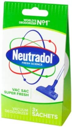 Neutradol Vacuum Deodorizer Super Fresh (Pack of 3 Sachets)