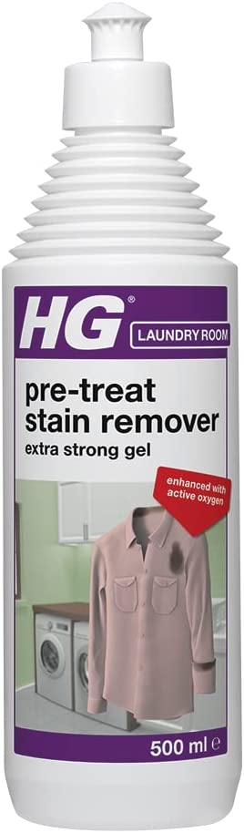 HG Pre-Treat Stain Remover, extra strong gel,  500ml