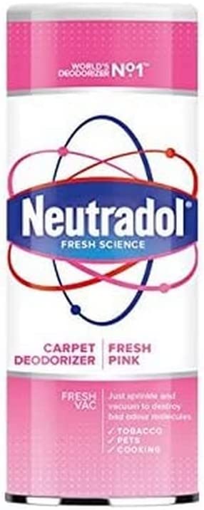 Neutradol Fresh Science Carpet Deodorizer, Fresh Pink, 350g