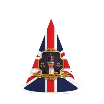 CORONATION TRADITIONAL PARTY HAT 8PK