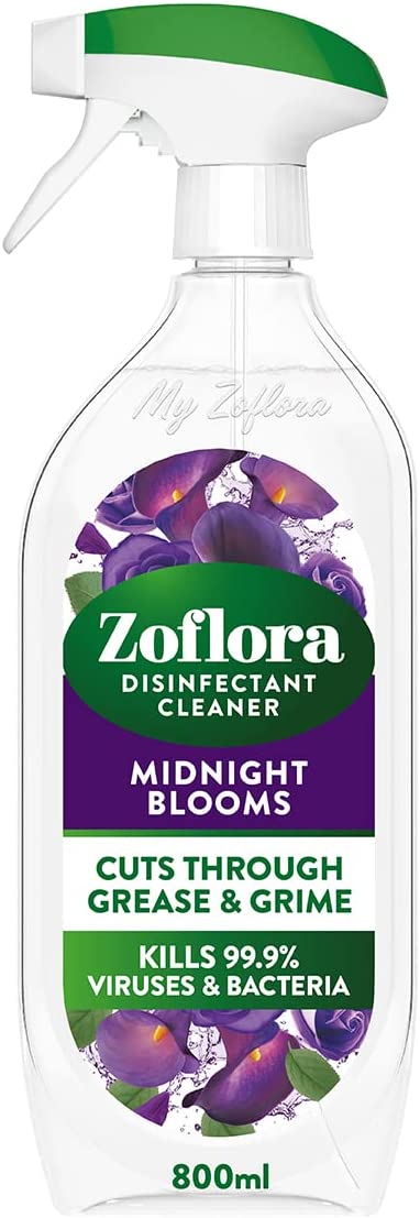 Zoflora Midnight Blooms Multipurpose Cleaner, 800ml