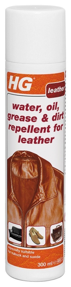 HG water, oil, grease & dirt repellent for leather, 300ml