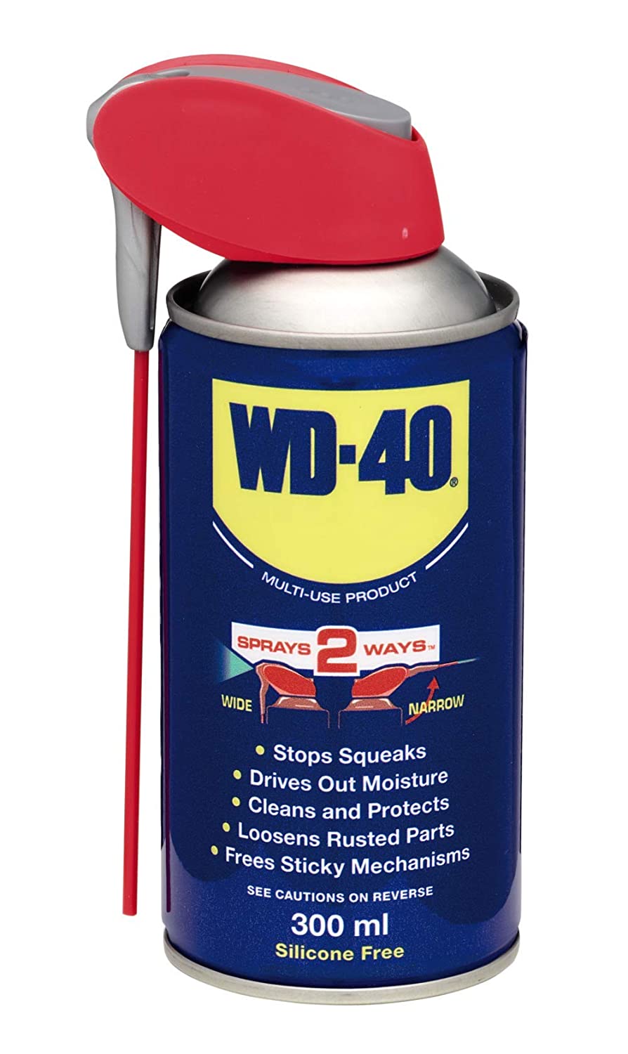 WD40 Multi-Use Product Smart Straw 300ml - The Ultimate All-Purpose Lubricant for Home & Workshop Use