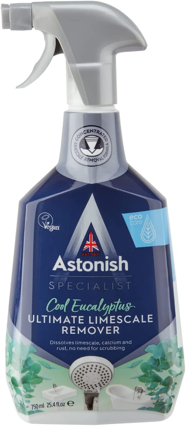 Astonish Specialist Ultimate Limescale Remover, Cool Eucalyptus Scent, 750ml