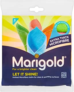 Marigold Let it Shine 4pk - Extra Thick Microfibre Cloths