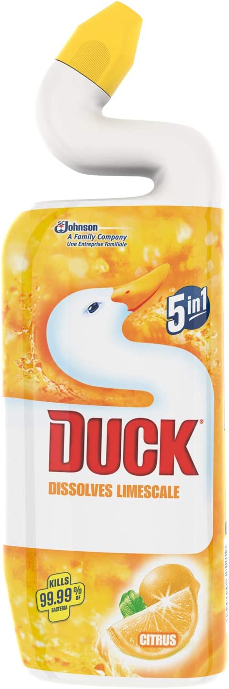 Duck Toilet Cleaner Liquid, lemon, 750ml