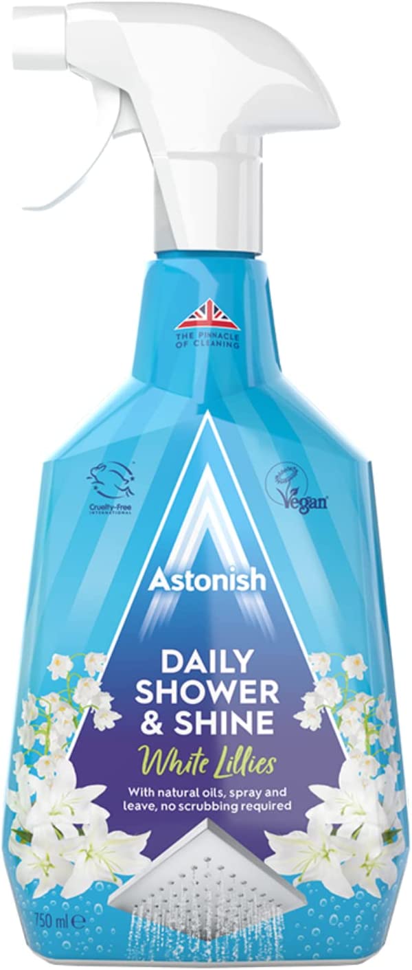 Astonish Daily Shower and Shine, 750ml, White Lilies