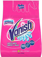 Load image into Gallery viewer, Vanish Carpet Cleaner vacuum up powder, 650 g
