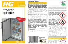 Load image into Gallery viewer, HG Freezer De-Icer 500ml
