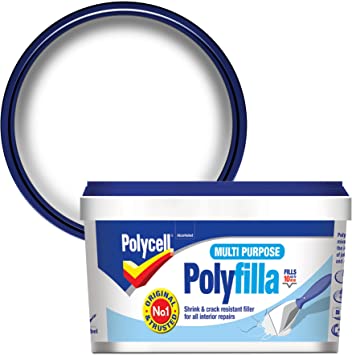 Polycell Multi Purpose Polyfilla Ready Mixed, 600 g, Off-white