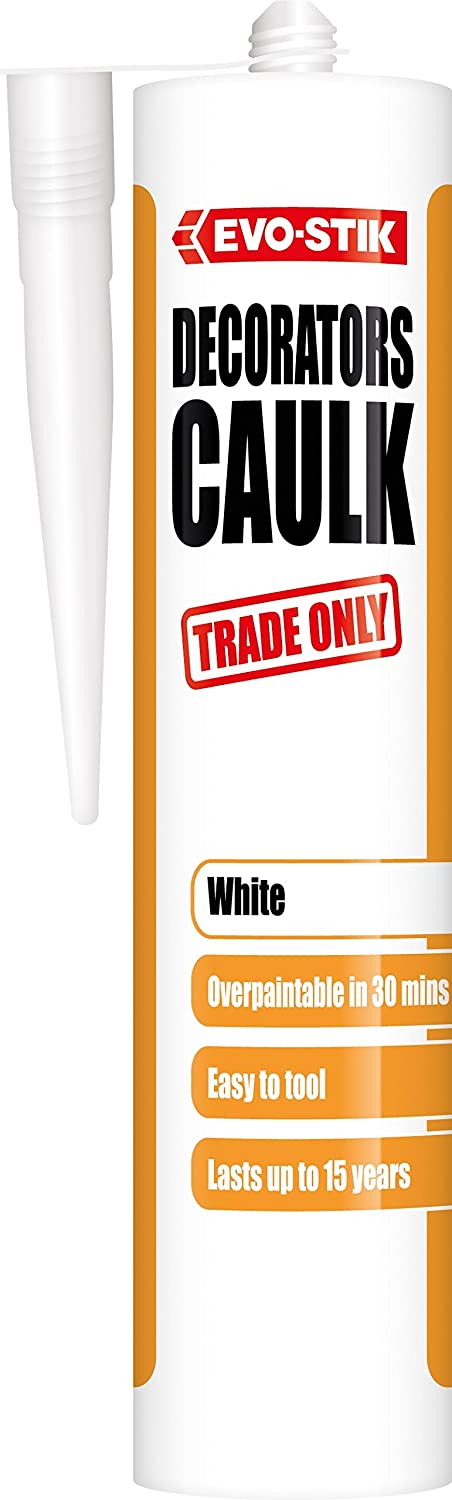 EVO-STIK Decorators Caulk, White, 310ml