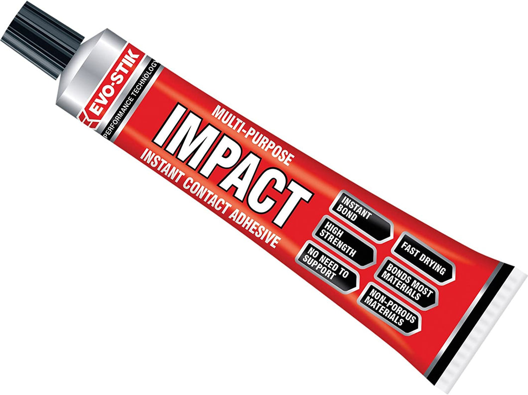 Evo Stick Impact - Instant Contact Adhesive - High Strength Glue - 30g
