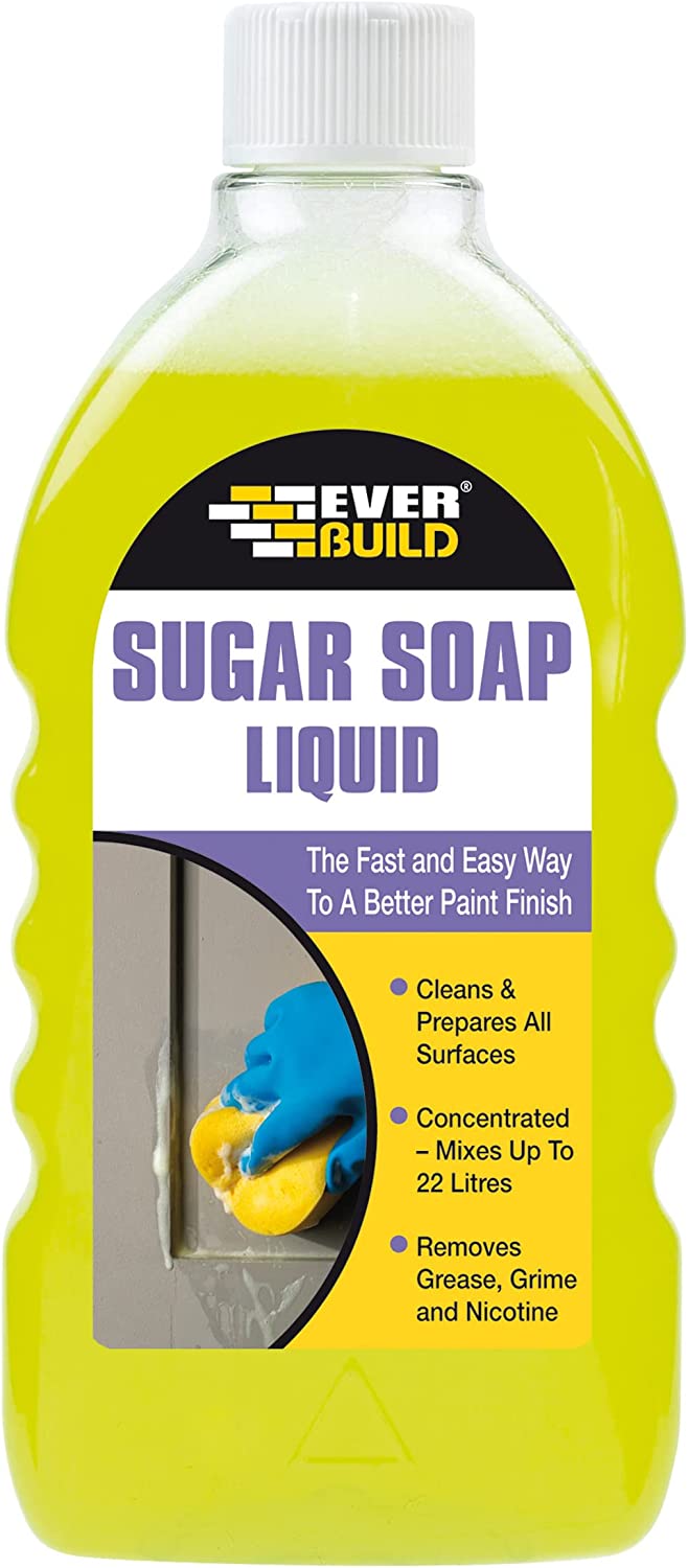 Everbuild Sugar Soap Liquid Concentrate, 500ml