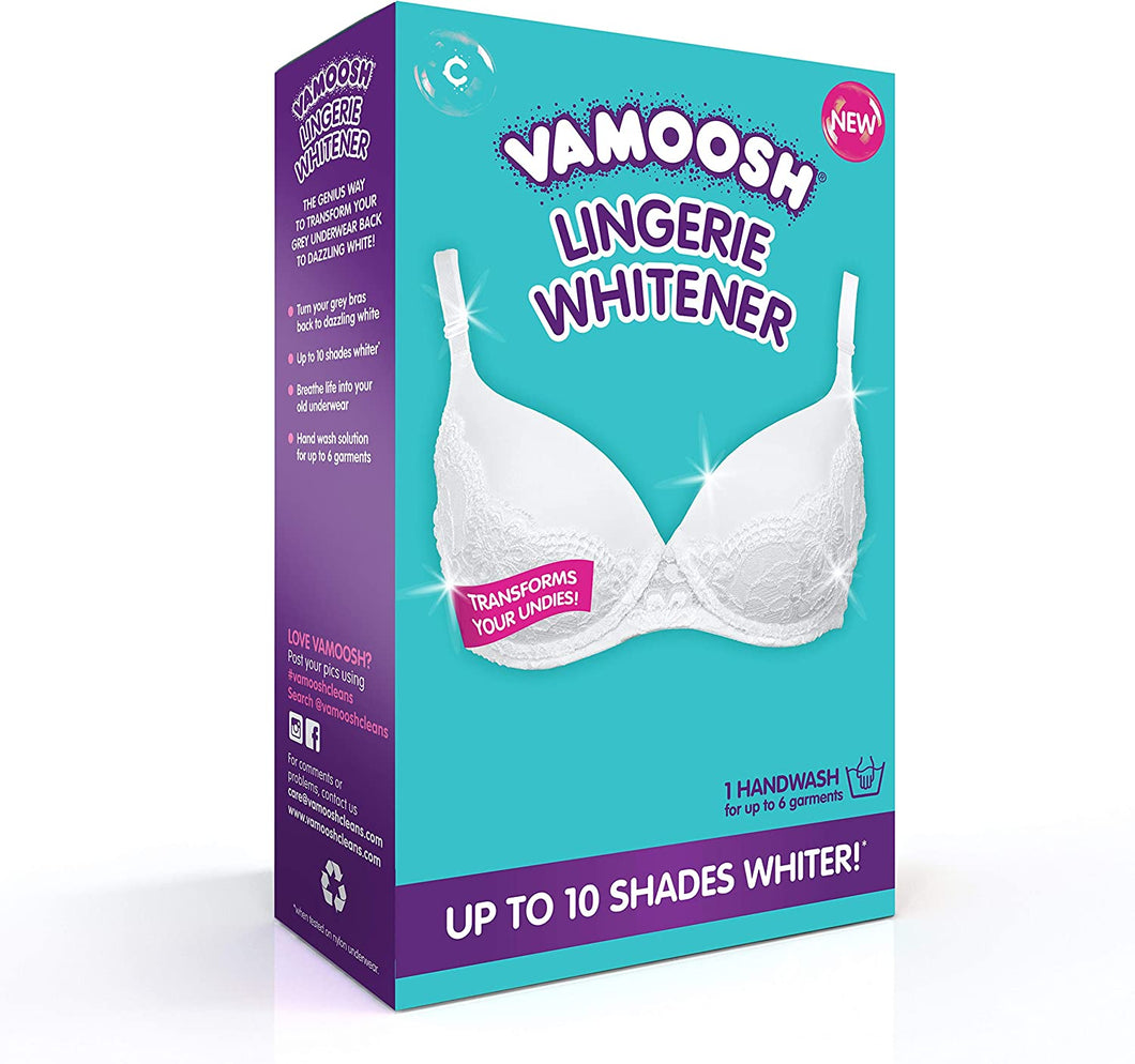 Vamoosh Lingerie Whitener up to 10 times Whiter (Contains 1 Hand-wash Solution)
