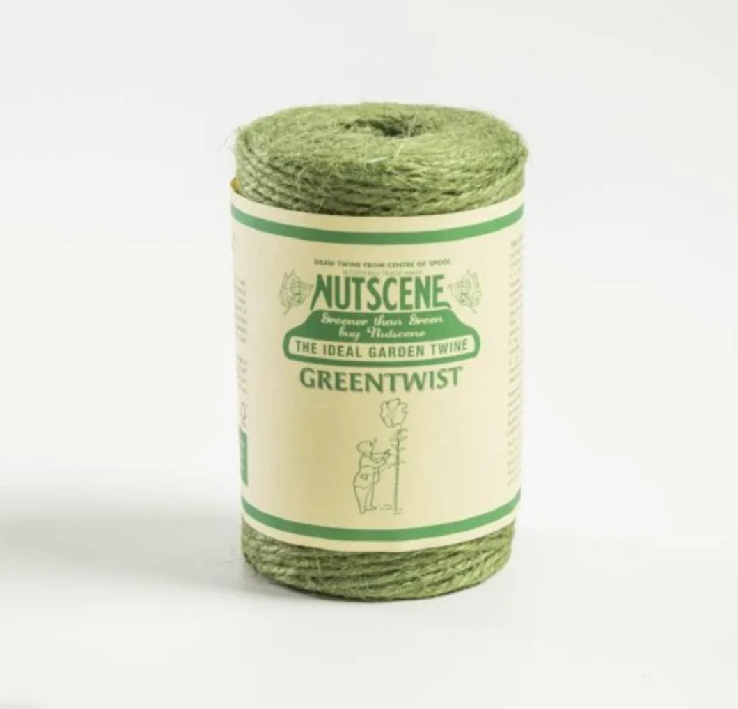 Nutscene Biodegradable Green Garden Twine 50m 2PLY Jute